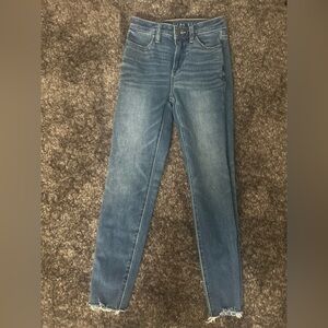 American Eagle Outfitters Women's Skinny Jeans in Blue